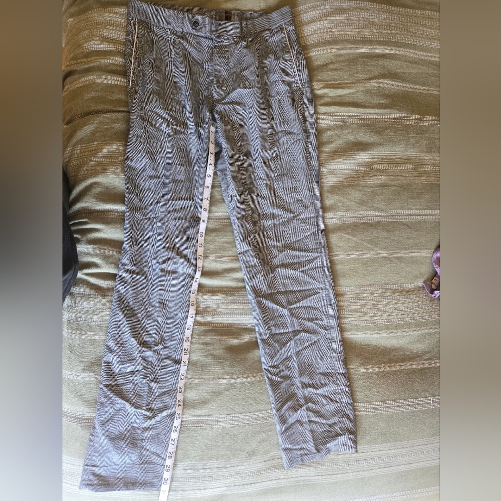Gray Slim Fit Pants